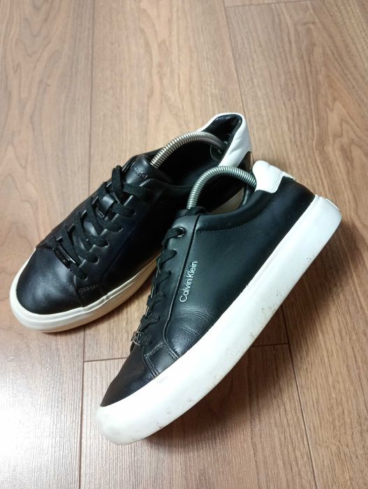 Calvin Klein skórzane sneakersy 40