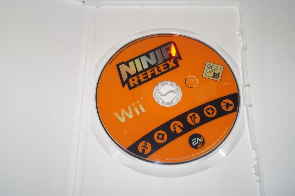 Ninja Reflex Nintendo Wii Sama Płyta