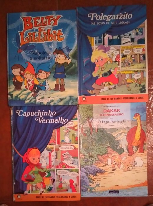 10 Livros de Bd  anos 80 e 90