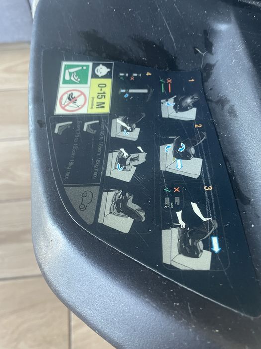 Fotelik samochodowy Jane Gravity obrotowy isofix