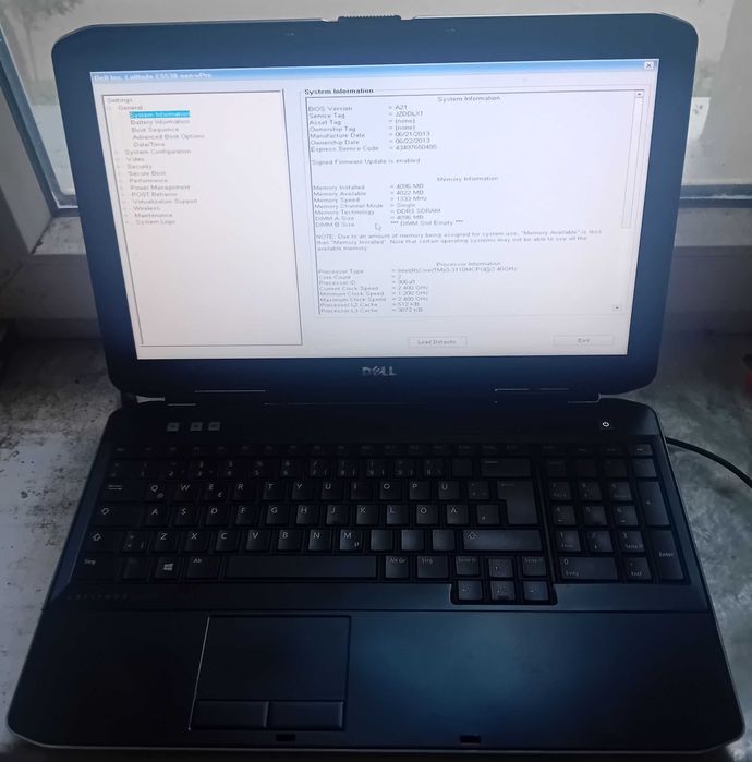 (48) laptop Dell E5530: Intel Core i3