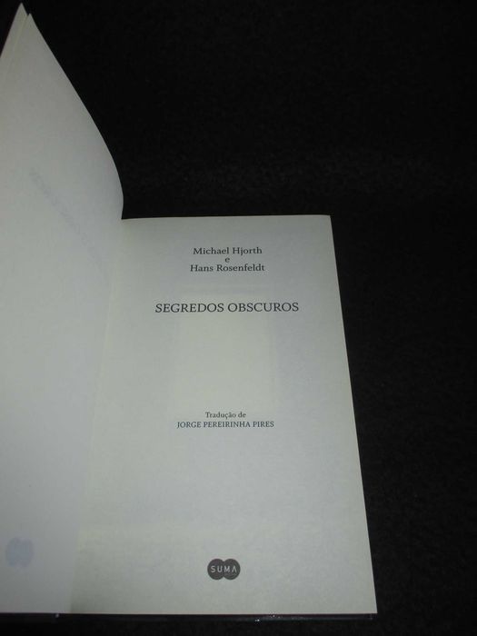 Livros Série Sebastian Bergman Hjorth & Rosenfeldt 3 Volumes Capa Dura