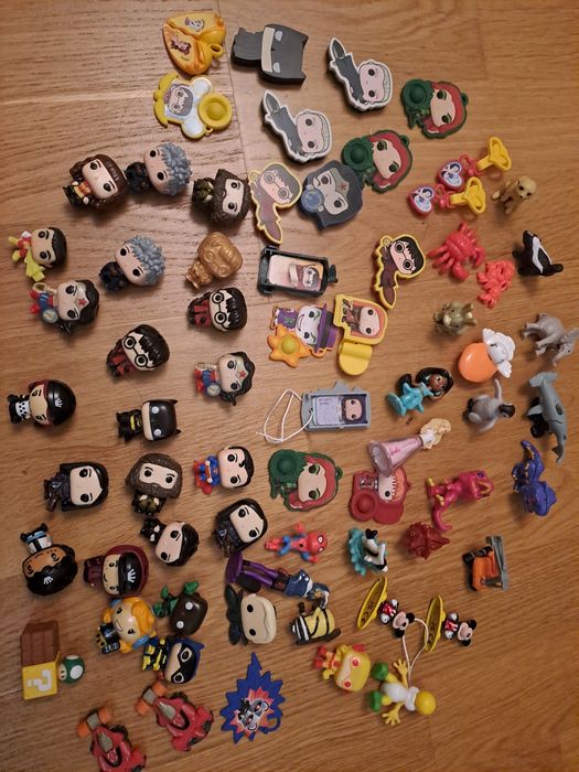 Figurki z jajek kinder