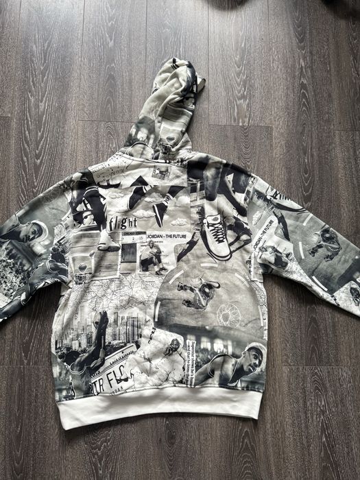 Худі чоловіче Air Jordan Brooklyn Fleece Grey L