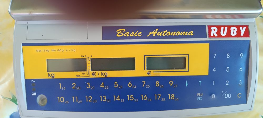 Balança  Básica Autónoma Ruby