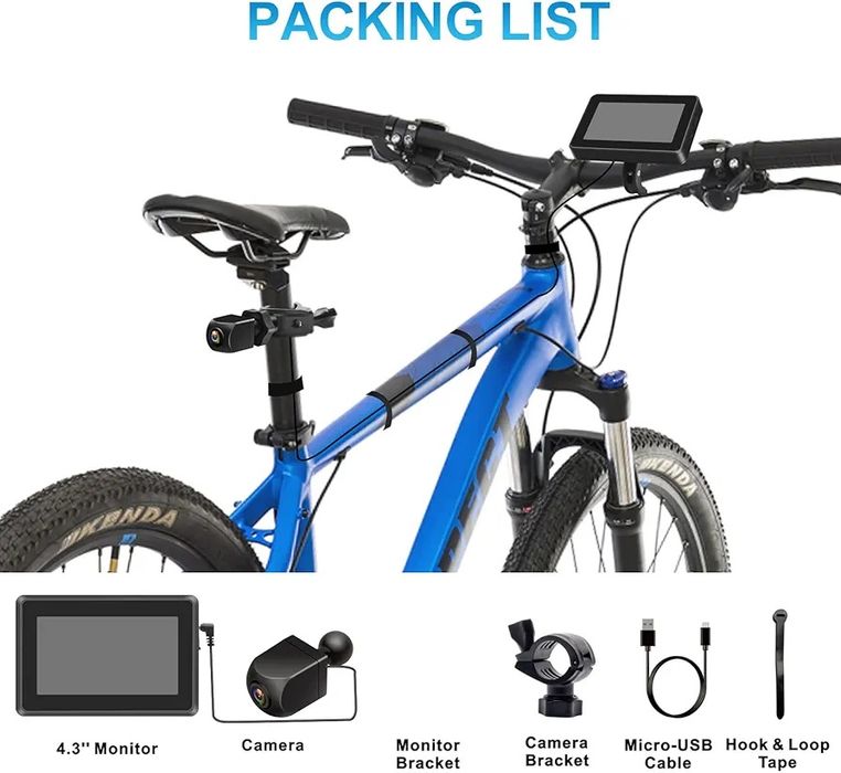 PARKVISION BK-430 kamera  rowerowa wsteczna 1080p