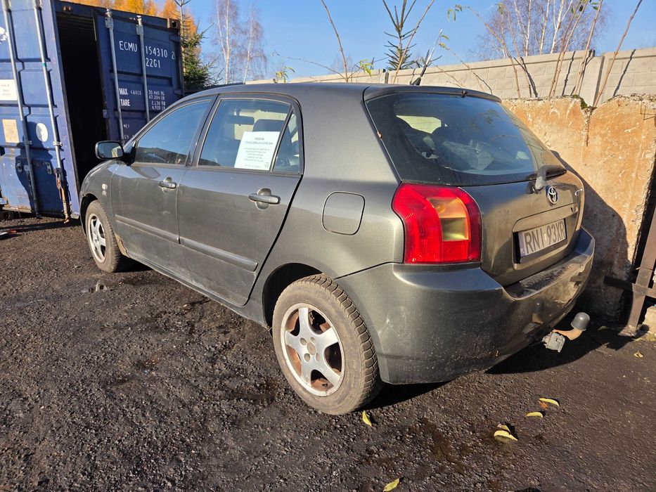 Toyota Corolla EE12 2.0 D4D 1CD-FTV Wszystkie Części Lakier 1C3 HAK