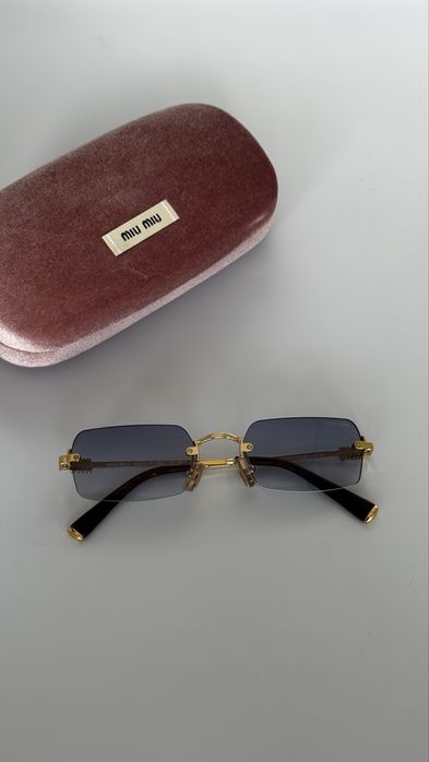 Окуляри Miu Miu MU B50S сіро-голубий градієнт