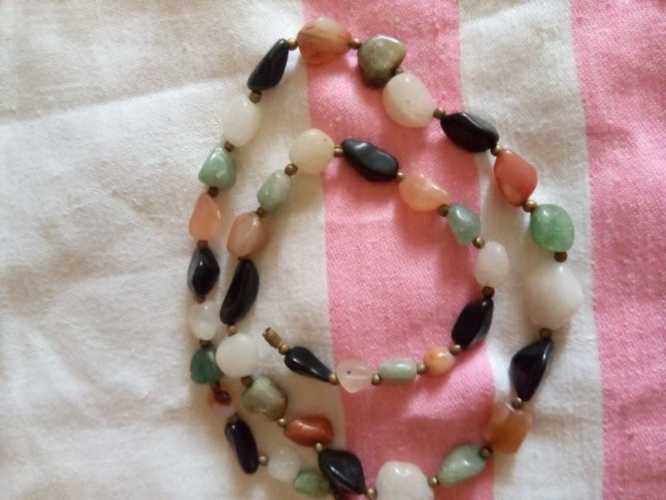 Бусы из натуральных камней, СССР.
