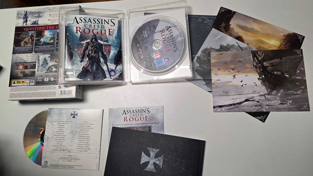 PS3 Assassins creed Rogue edycja kolekcjonerska polskie wydanie
