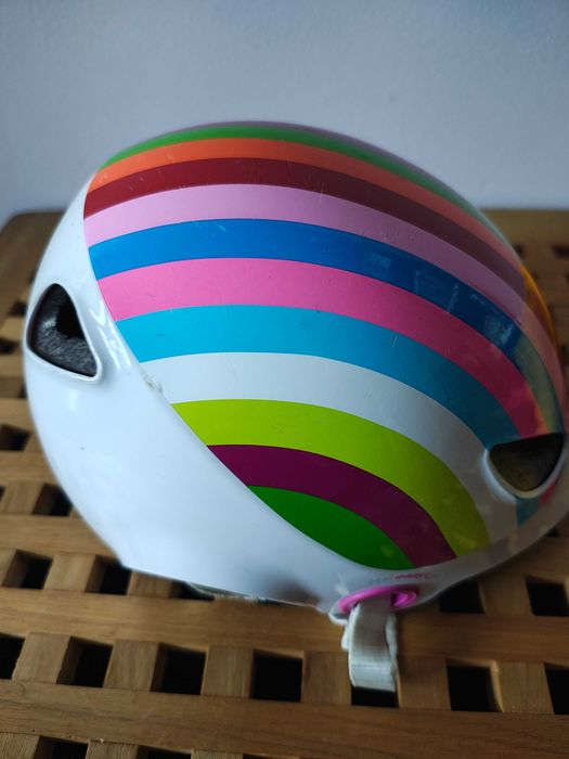 Kask rowerowy dla dziewczynki