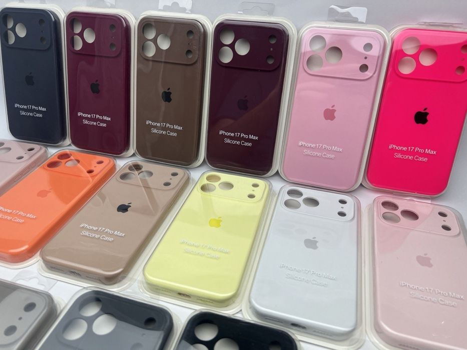 Чехол на iPhone 17 Pro 17 Pro Max Silicone case закрита камера силиклн кейс чохол 17 про макс