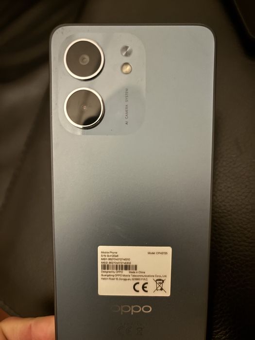 Telemovel Oppo a5x black blue