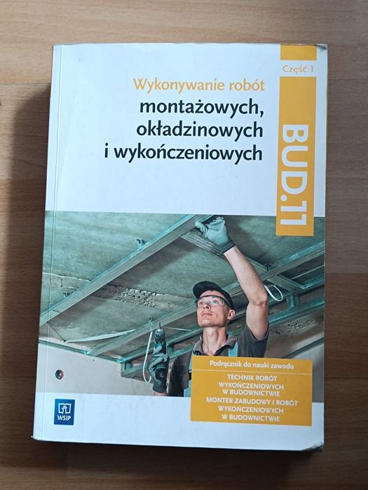 Sprzedam książkę do technologi robót wykończeniowych(trw)