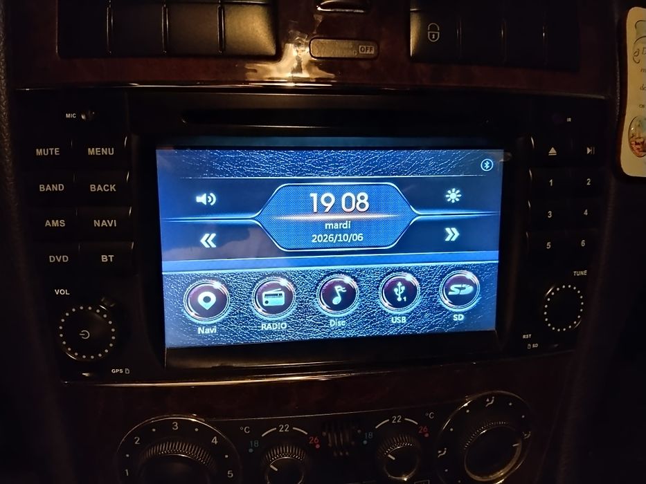 Radio android para Mercedes W203