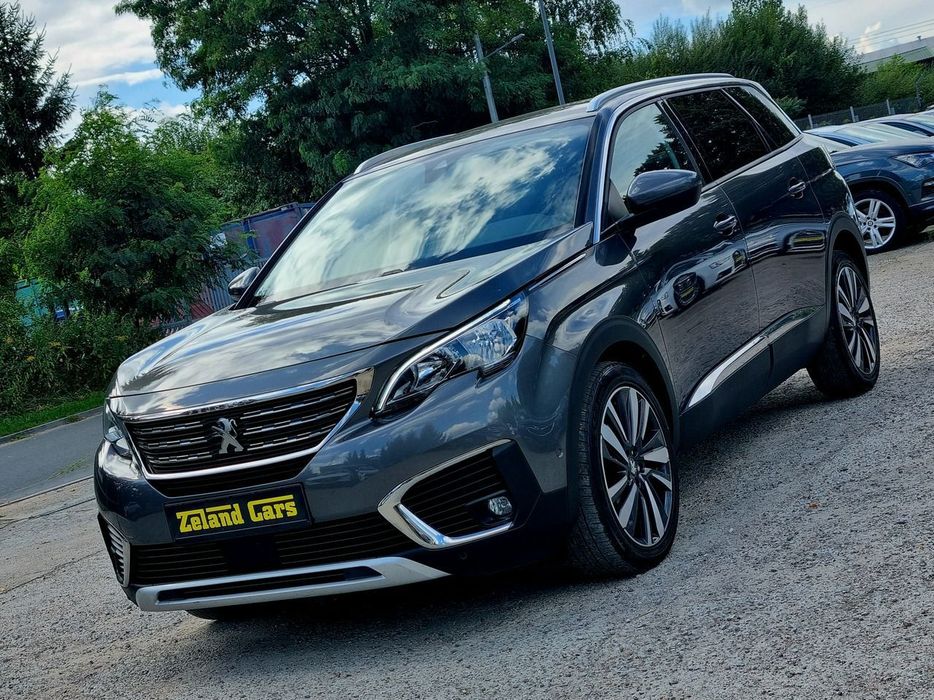Peugeot 5008 7 osób LED Serwis Kamery 360 Climatronic Parktronic Gwarancja