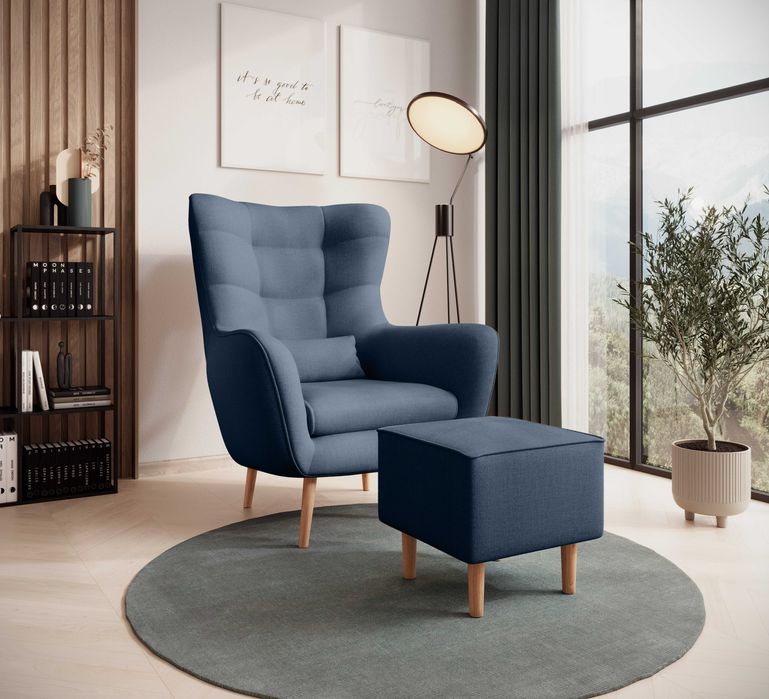 Fotel DONAT/Wersja PREMIUM/Kolory do wyboru/Możliwy podnóżek