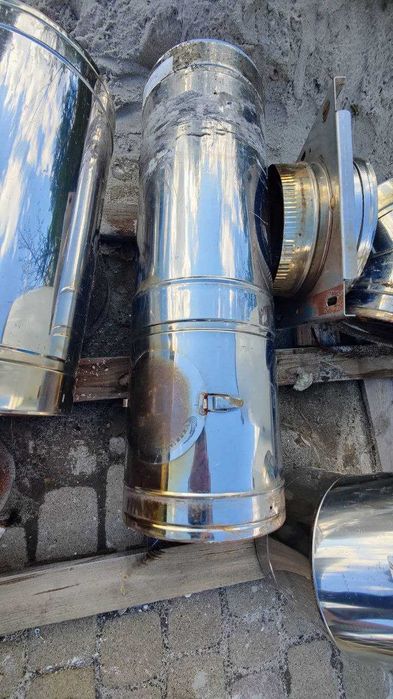 розпродаж Продам трубу опалення Ø180/250мм (нерж/нерж) димоходу/котла