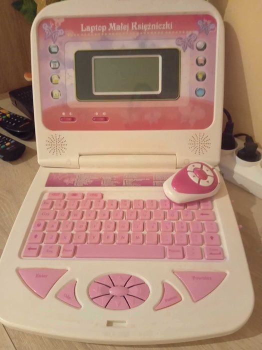 Laptop małej księżniczki