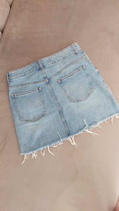 Спідниця міні, джинсова