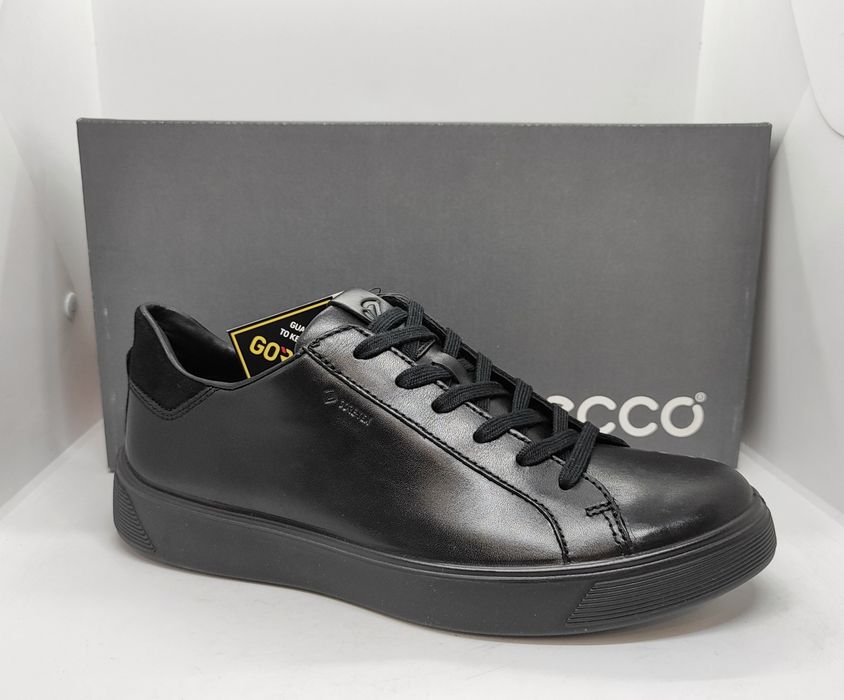 Кожаные 41 43 45р кроссовки кеды Ecco Gore Tex оригинал