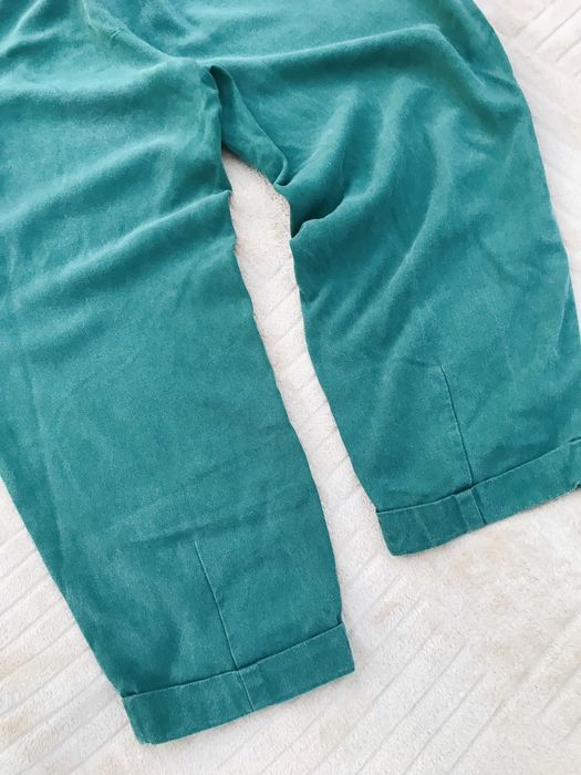 Брюки бананы ZARA M L, с косыми карманами, высокая посадка, оверсайз