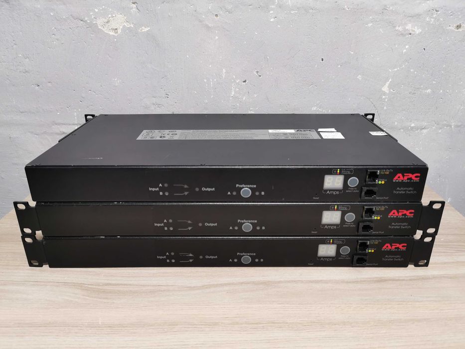 Автоматический переключатель на резервное питание APC AP7723(16A)