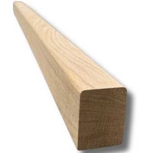 Poręcz Schodowa Drewniana DĘBOWA 5,5 x 4,3 / 6x4cm - Różne Długości