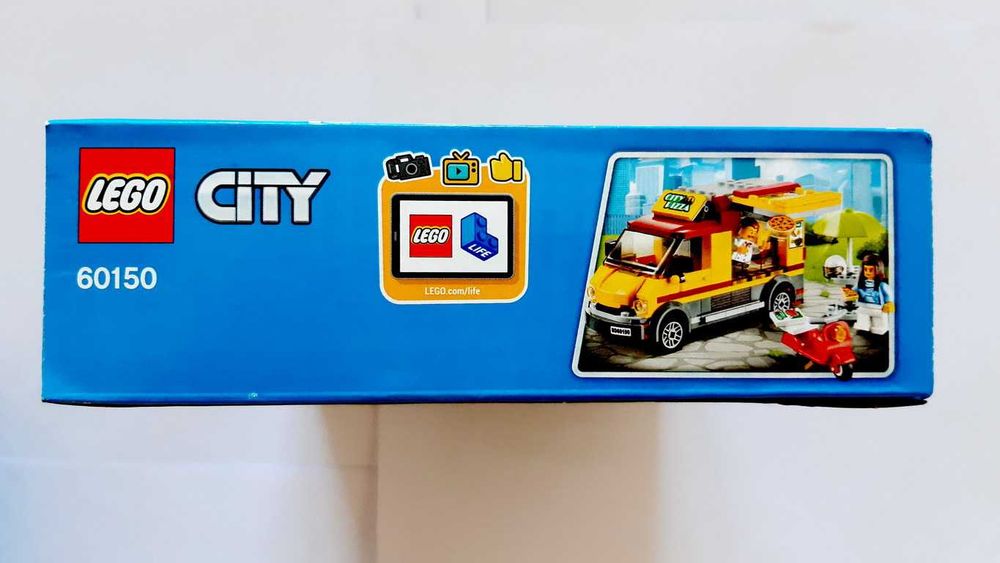Lego City 60150 Pizza Van selado
