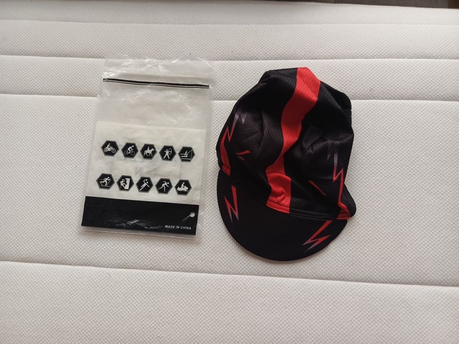 X-Tiger:nowa typowa męska czapeczka rowerowa/one size/pod kask lub bez