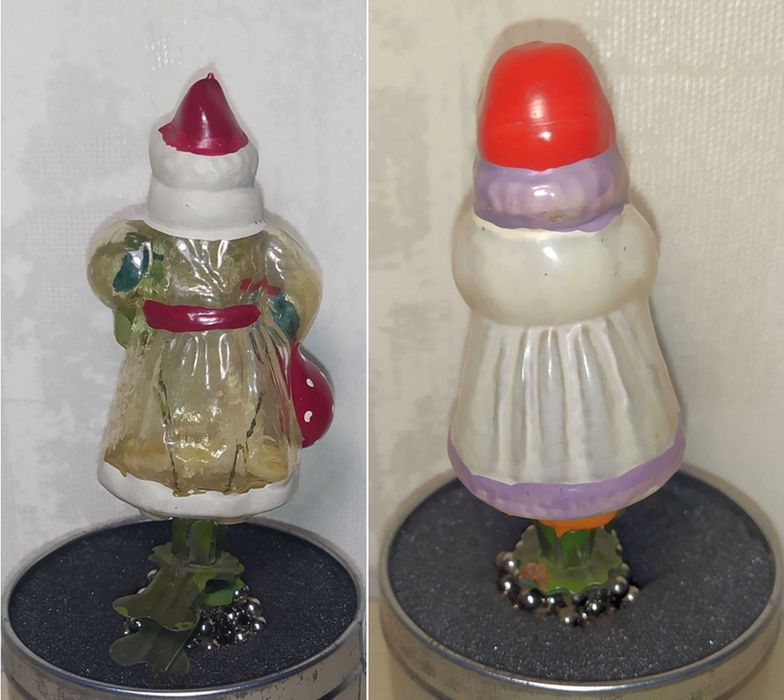 Ёлочные игрушки времен СССР, 1950-1960 годов