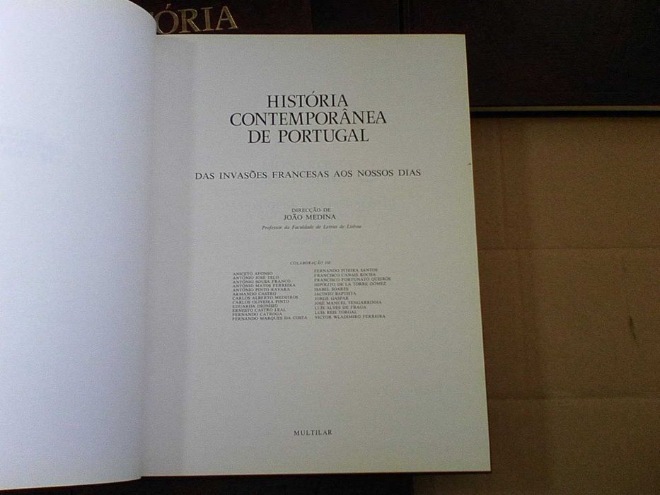 História Contemporânea de Portugal 7 Vol.