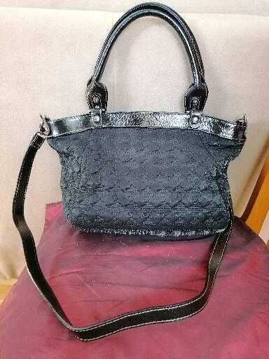 Mala de mão (opção tiracolo) em tecido