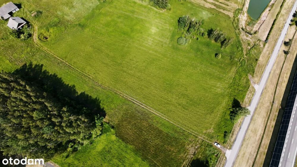 Działka inwestycyjna 7100 m² z mediami autostrada A4 – pohled 4