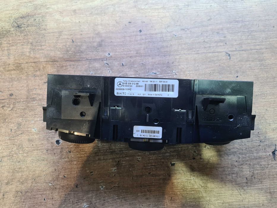 Mercedes Sprinter 906 lift panel nawiewu klimatyzacji