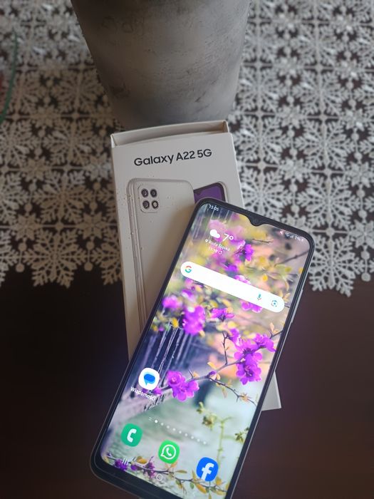 Samsung Galaxy A22 5G biały, polecam każdej kobiecie!