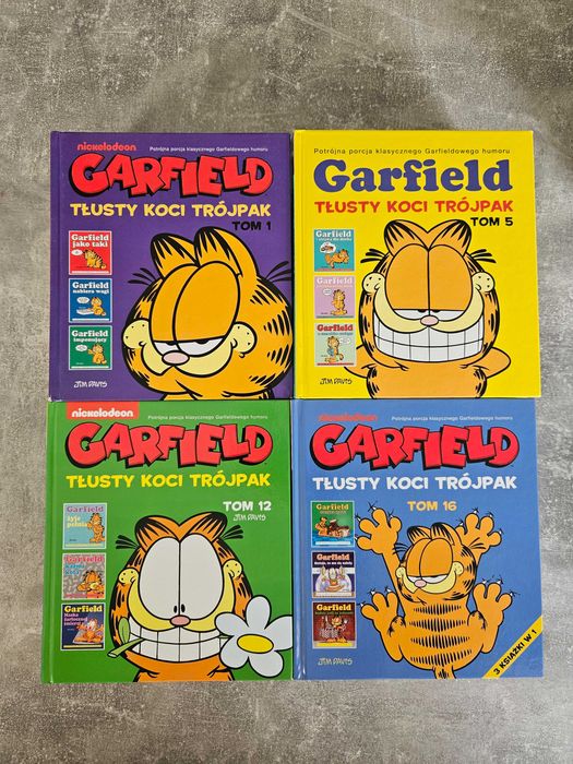 Komiks Garfield tom 1-16
