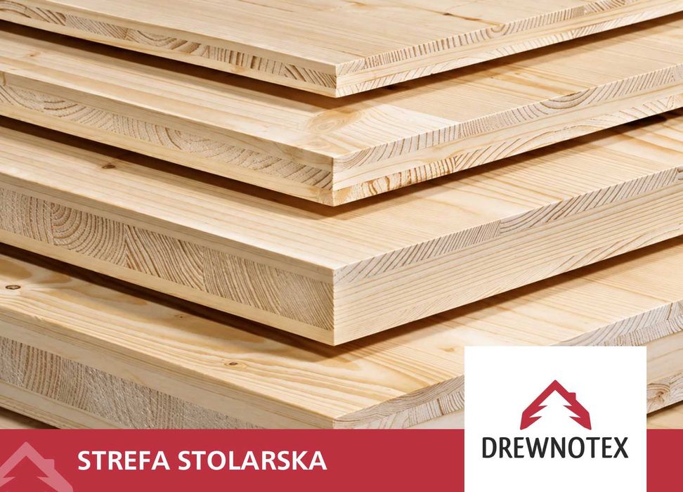 Płyta drewniana SWP CLT trójwarstwowa świerkowa meblowa