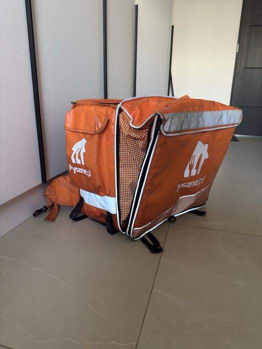 Torba termiczna dla kurierow Glovo Uber eats pyszne pl