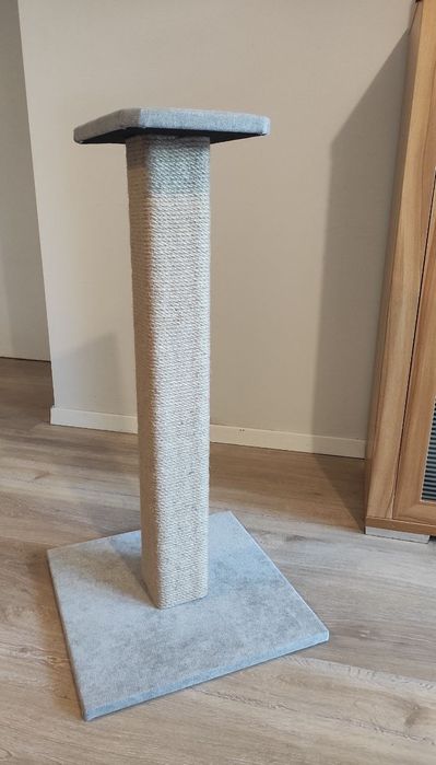 Stabilny drapak dla kota 90 cm | Drapak jutowy