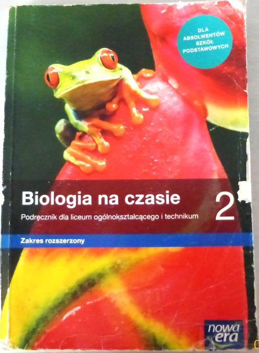 Biologia -  Podręcznik do liceum ogólnokształcącego i technikum 2 - zakres rozszerzony