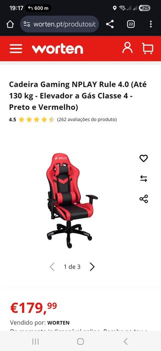 Cadeira Gaming NPlay