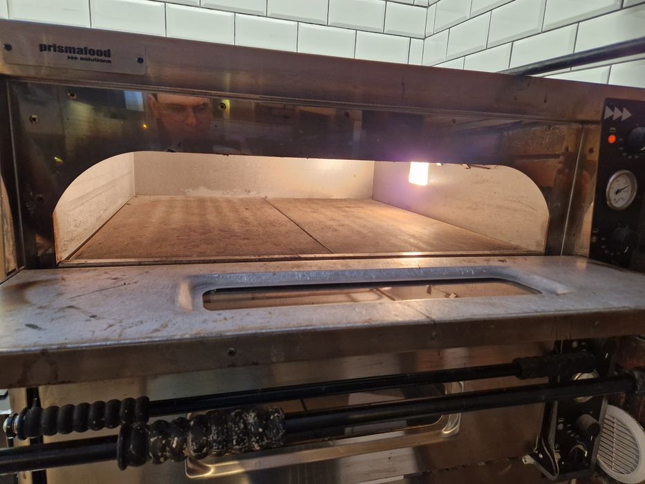 Piec do pizzy dwukomorowy Hendi sprawny