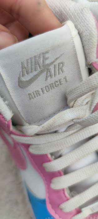 Nike air force 1 39р рожево блакитні оригінал