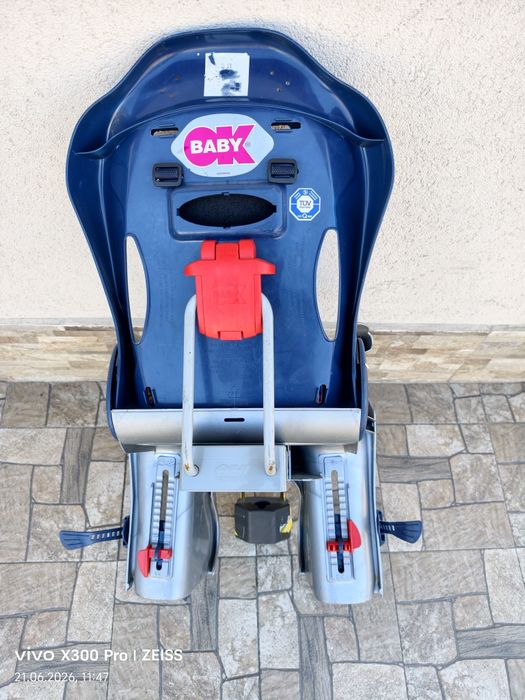 Дитяче велокрісло OK Baby® made in Italy крісло на велосипед є доставка по району