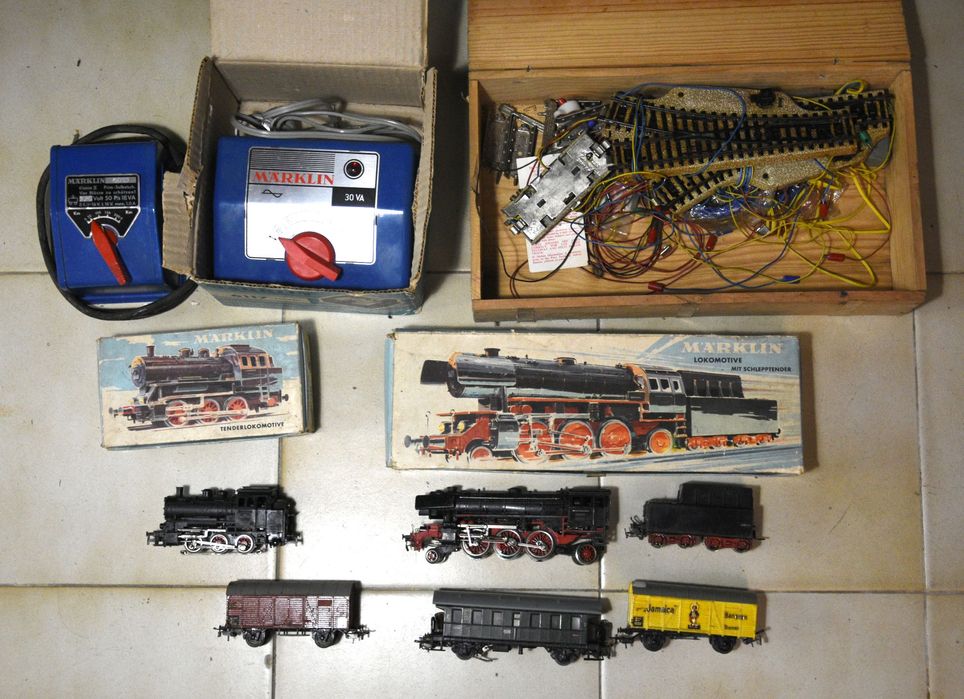 Comboio miniatura completo Marklin