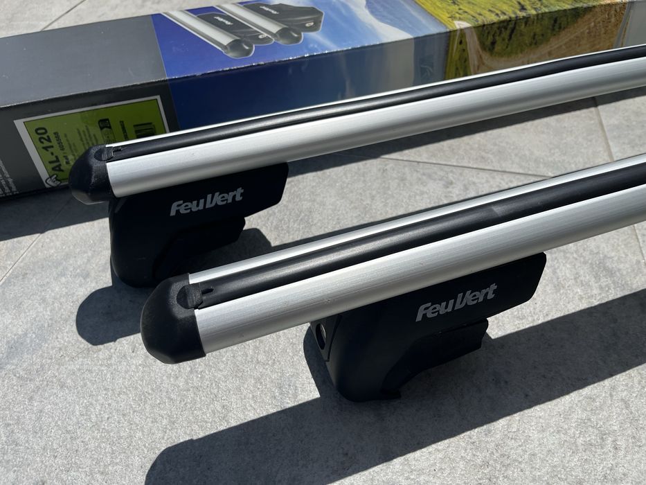 Barras de tejadilho em alumínio Feu Vert al120