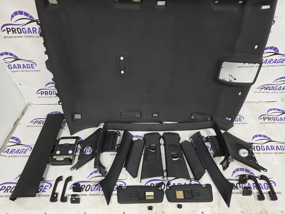 Чорна стеля салону Audi Q5 8R повний комплект