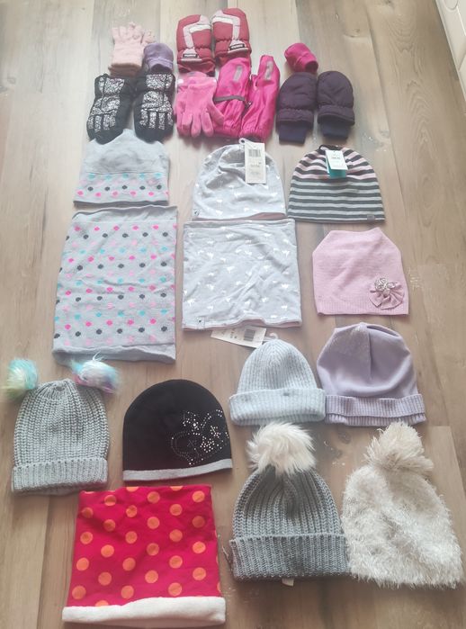 Czapka, Konin , rękawiczki roz. 134