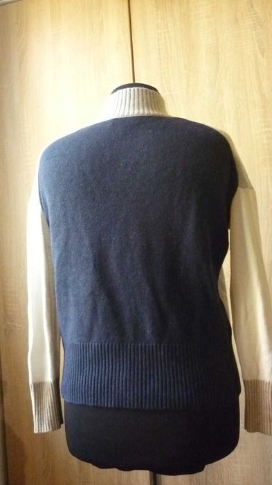 White Label- damski sweter wełna-kaszmir  r; S/M